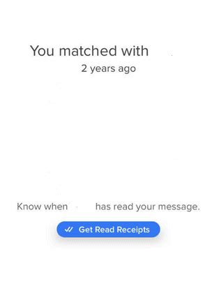 accusé de reception tinder|Read Receipts